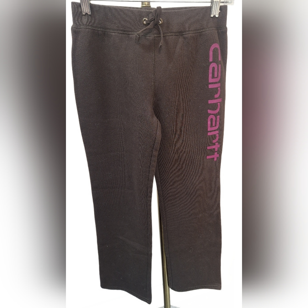 Kids Carhartt Dark Brown Sweatpants